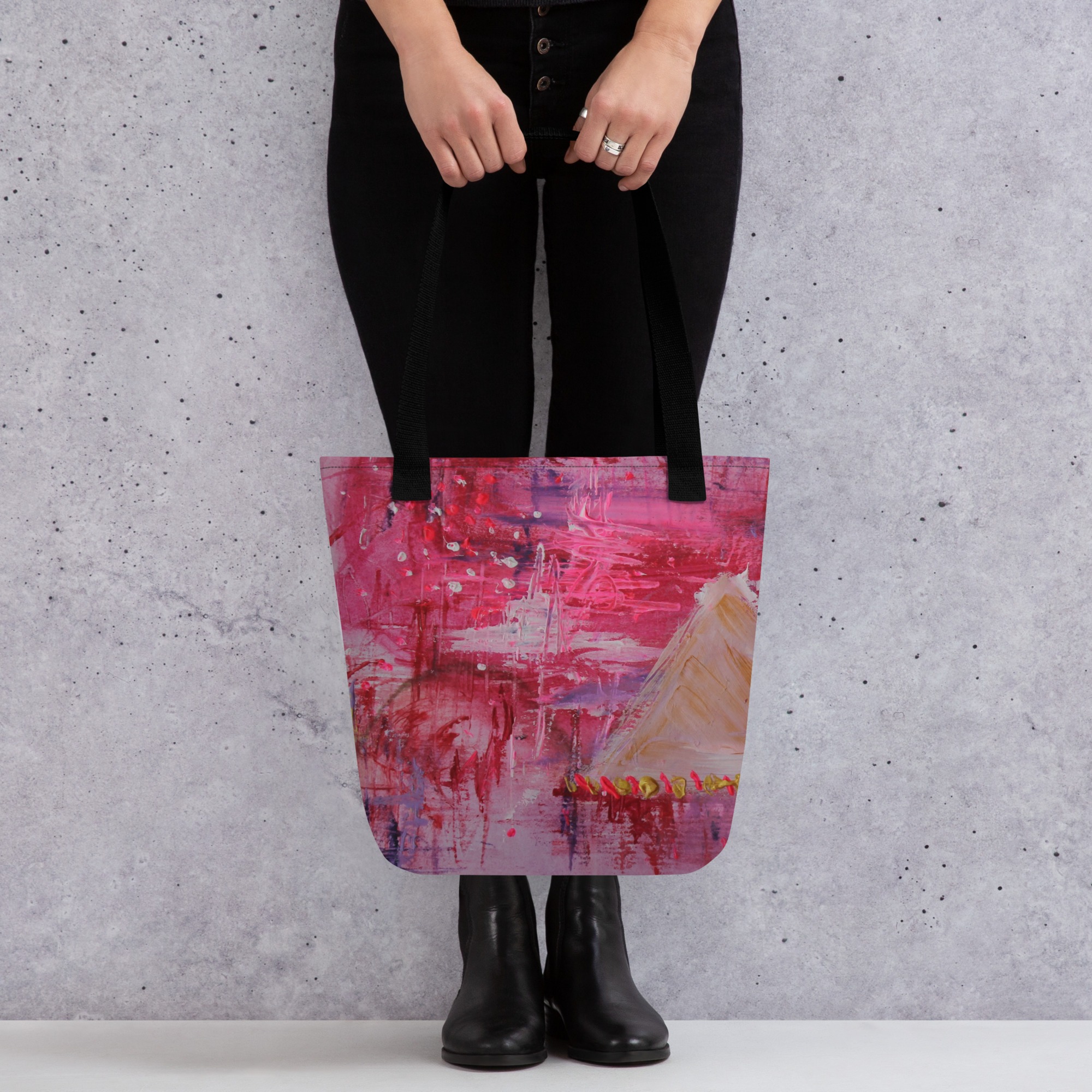 All-Over Print TOTE Pink9 - Image 4