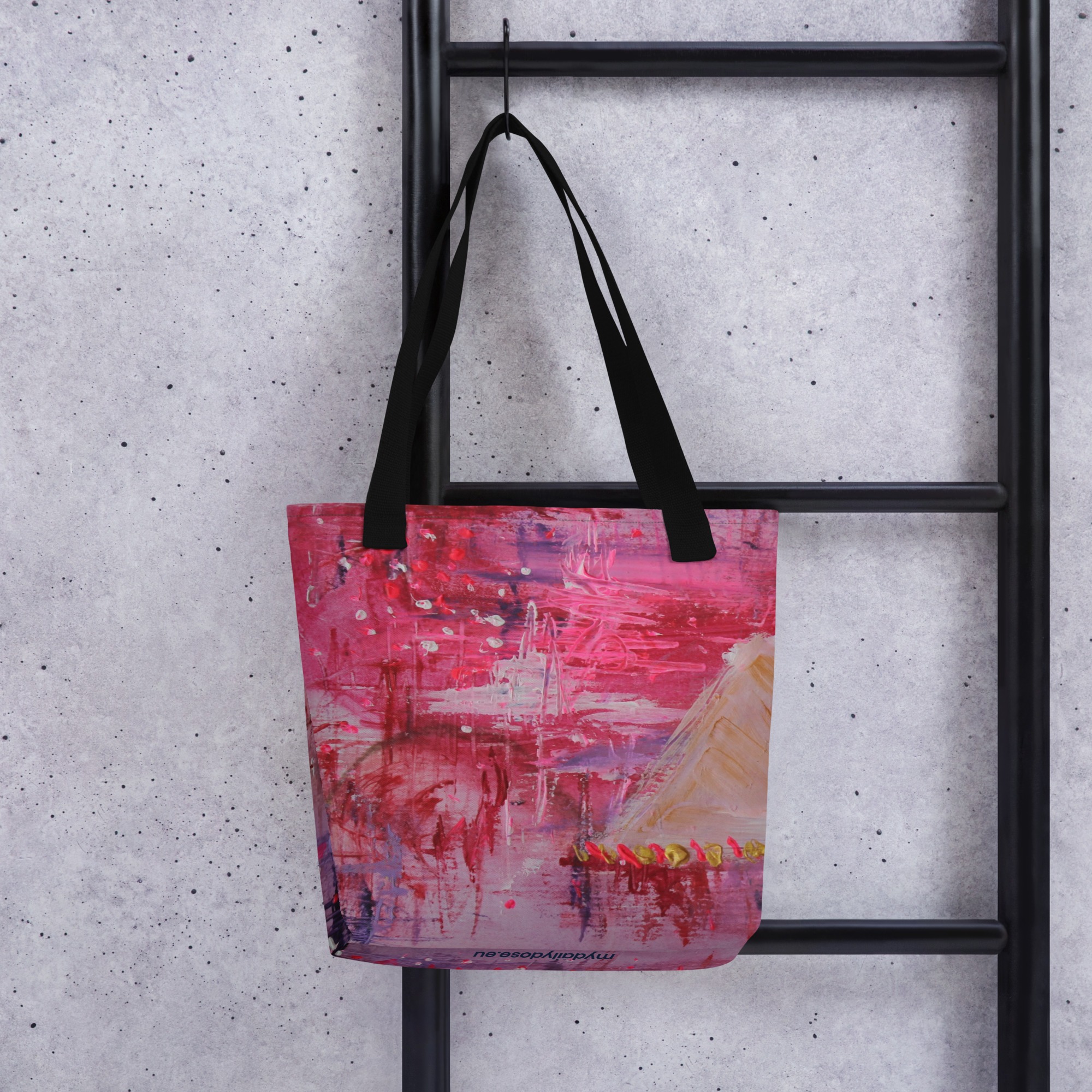 All-Over Print TOTE Pink9 - Image 3