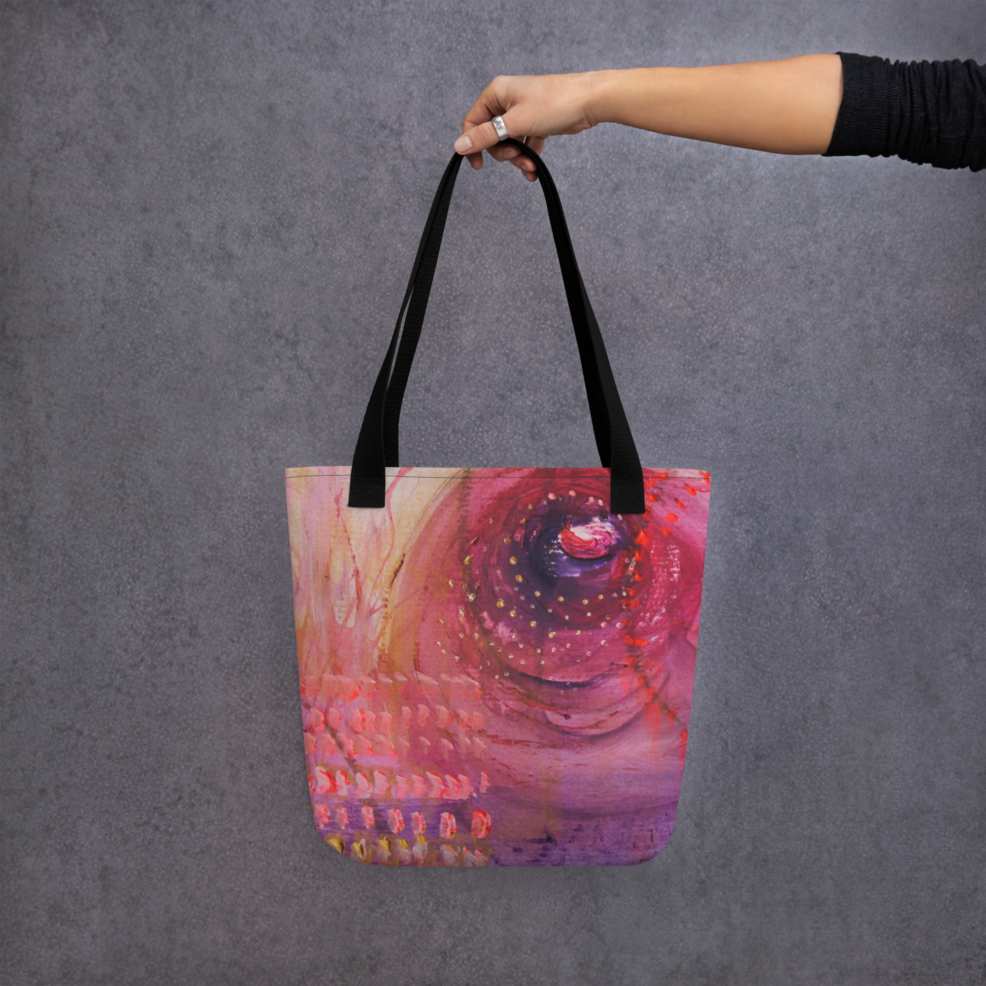 All-Over Print TOTE Pink5 - Image 4