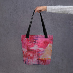 All-Over Print TOTE Pink9