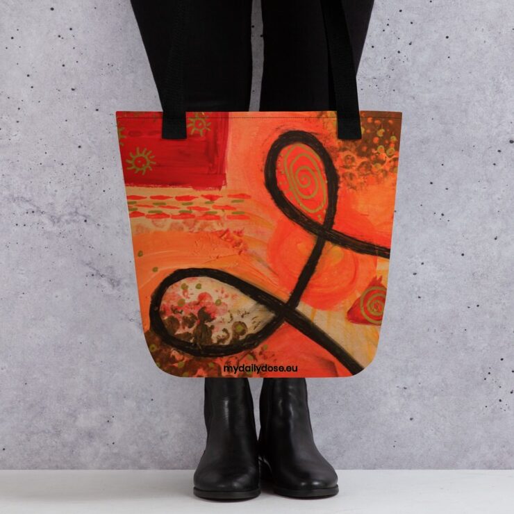 orange tote